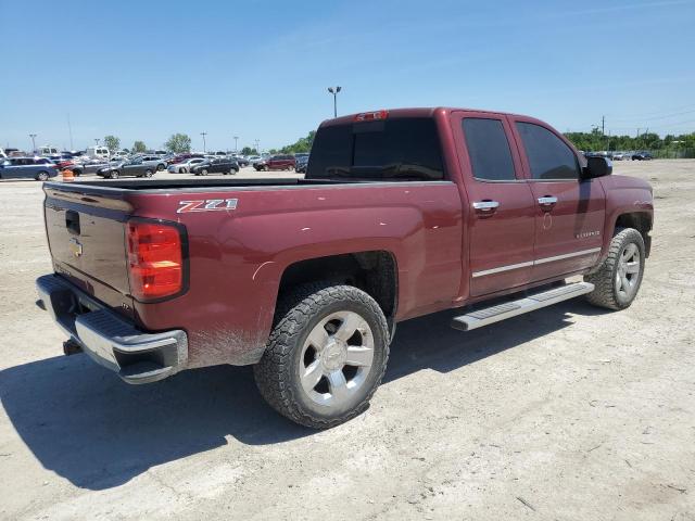 1GCRCSEC5EZ351311 - 2014 CHEVROLET SILVERADO C1500 LTZ BURGUNDY photo 3