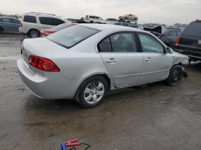 KNAGE123585256711 - 2008 KIA OPTIMA LX SILVER photo 3