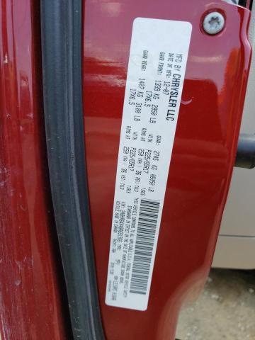 2A8HR64X48R691966 - 2008 CHRYSLER TOWN & COU LIMITED RED photo 14