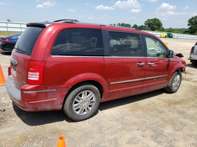 2A8HR64X48R691966 - 2008 CHRYSLER TOWN & COU LIMITED RED photo 3