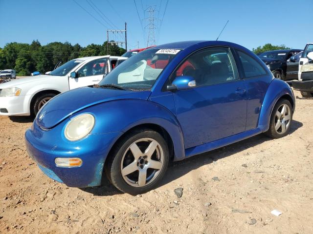 3VWBK31C74M406435 - 2004 VOLKSWAGEN NEW BEETLE GL 蓝色 照片 1