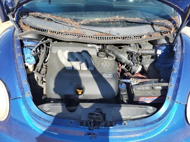 3VWBK31C74M406435 - 2004 VOLKSWAGEN NEW BEETLE GL 蓝色 照片 11