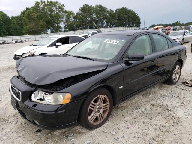 YV1RS592862555403 - 2006 VOLVO S60 2.5T BLACK photo 1