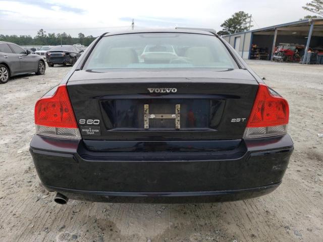 YV1RS592862555403 - 2006 VOLVO S60 2.5T BLACK photo 6