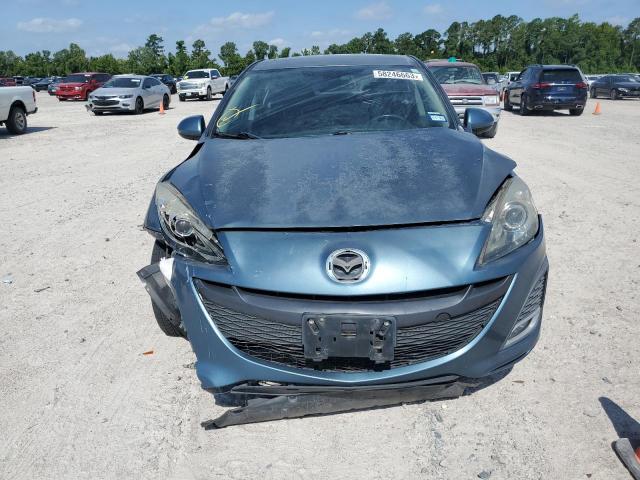 JM1BL1W59B1394829 - 2011 MAZDA 3 S BLUE photo 5