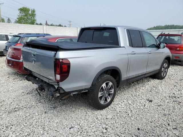 5FPYK3F54KB003254 - 2019 HONDA RIDGELINE RTL SILVER photo 3