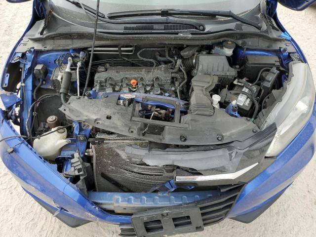 3CZRU6H52JM728619 - 2018 HONDA HR-V EX BLUE photo 11