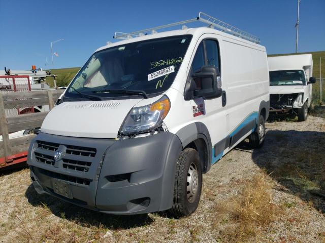 3C6TRVAG5HE539039 - 2017 RAM PROMASTER 1500 STANDARD თეთრი ფოტო 2