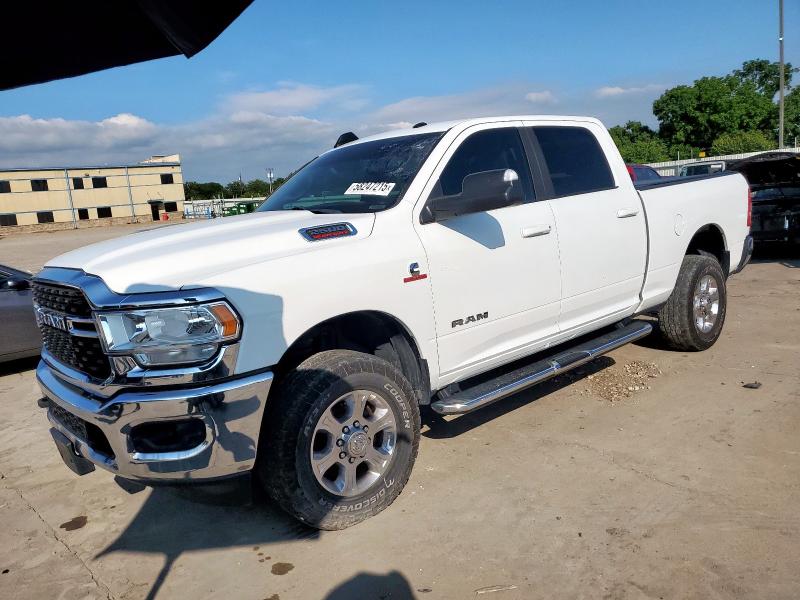 3C6UR5DL7NG272225 - 2022 RAM 2500 BIG HORN/LONE STAR WHITE photo 1