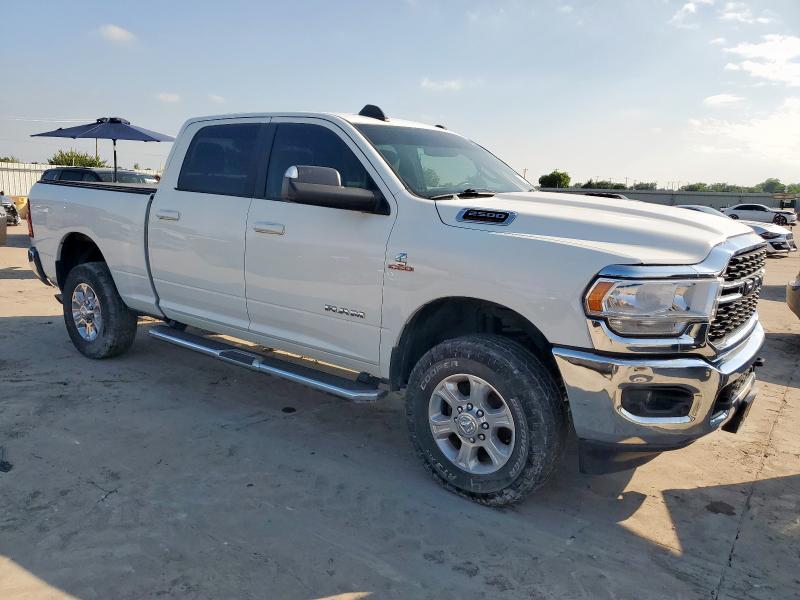 3C6UR5DL7NG272225 - 2022 RAM 2500 BIG HORN/LONE STAR WHITE photo 4