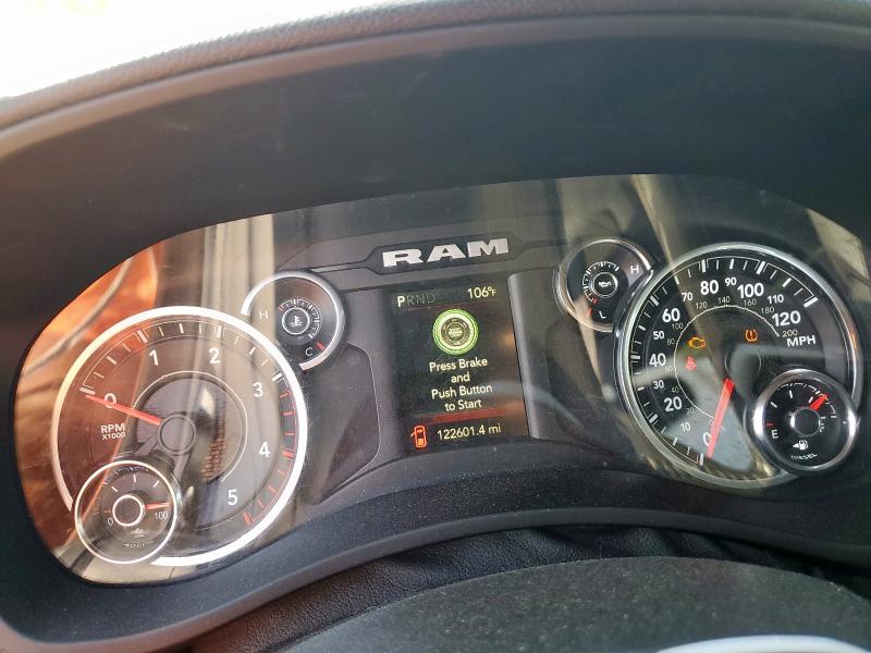 3C6UR5DL7NG272225 - 2022 RAM 2500 BIG HORN/LONE STAR WHITE photo 9