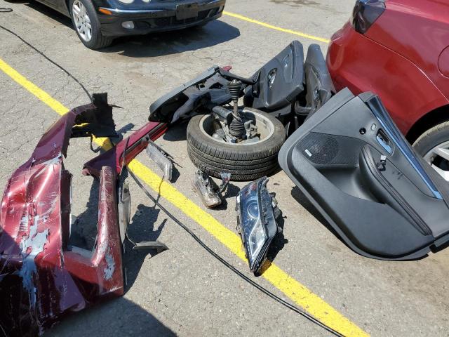 2G1105S34H9125330 - 2017 CHEVROLET IMPALA LT RED photo 12