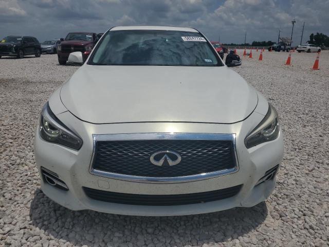 JN1BV7AP0FM345841 - 2015 INFINITI Q50 BASE WHITE photo 5