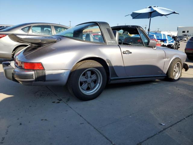 WP0EB0911JS160258 - 1988 PORSCHE 911 CARRERA GRAY photo 3