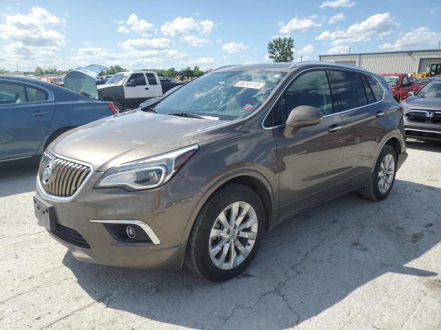 LRBFXBSA6HD235688 - 2017 BUICK ENVISION ESSENCE Qəhvəyi foto 1