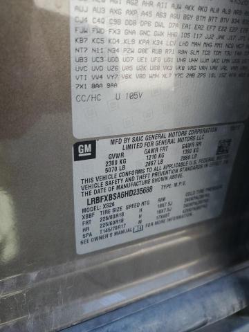 LRBFXBSA6HD235688 - 2017 BUICK ENVISION ESSENCE Qəhvəyi foto 13