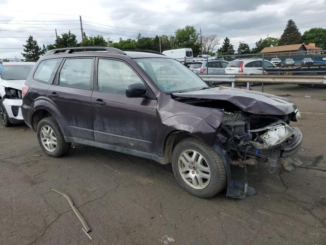 JF2SHABC2DH428689 - 2013 SUBARU FORESTER 2.5X BURGUNDY photo 4