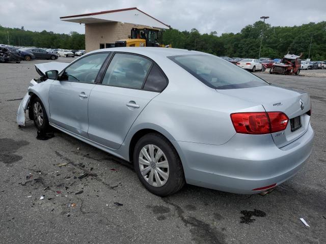 3VW2K7AJ3BM338170 - 2011 VOLKSWAGEN JETTA BASE فضي صورة 2