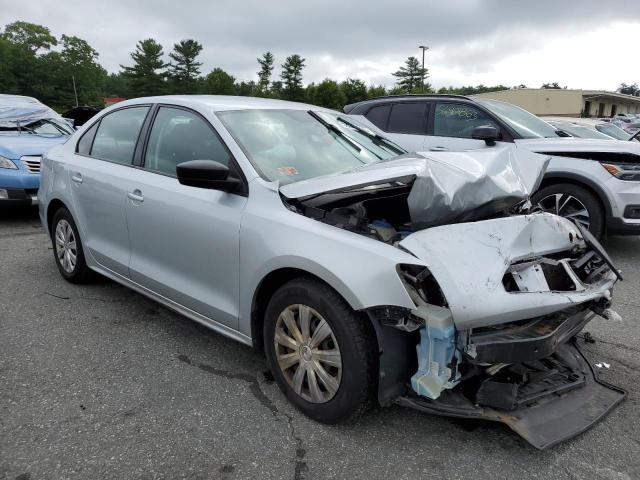 3VW2K7AJ3BM338170 - 2011 VOLKSWAGEN JETTA BASE فضي صورة 4