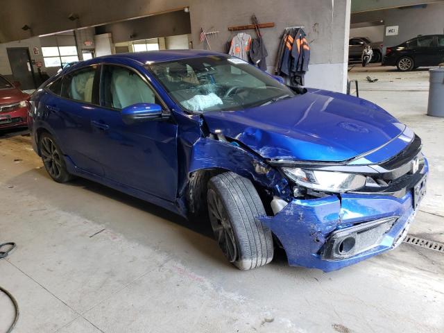 2HGFC2F88LH543060 - 2020 HONDA CIVIC SPORT 蓝色 照片 4