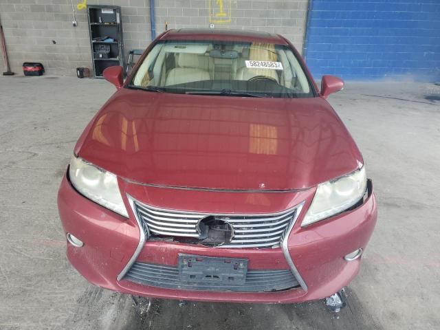 JTHBK1GG6D2040832 - 2013 LEXUS ES 350 RED photo 5