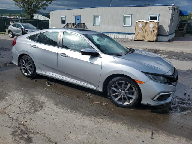 19XFC1F78LE201779 - 2020 HONDA CIVIC EXL SILVER photo 4
