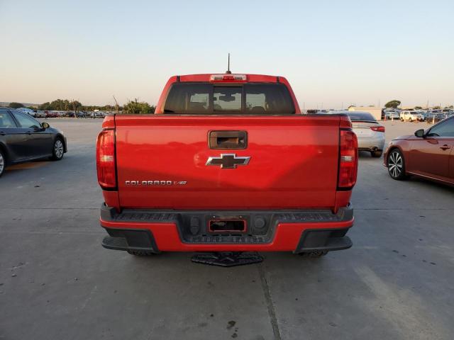 1GCGTDEN3H1181599 - 2017 CHEVROLET COLORADO Z71 RED photo 6