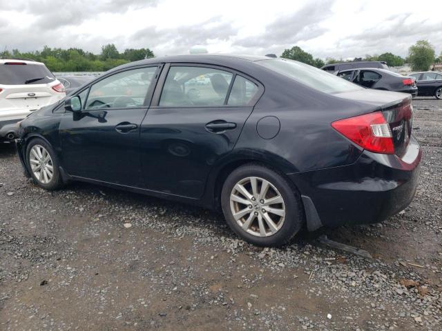 19XFB2F96CE319811 - 2012 HONDA CIVIC EXL BLACK photo 2