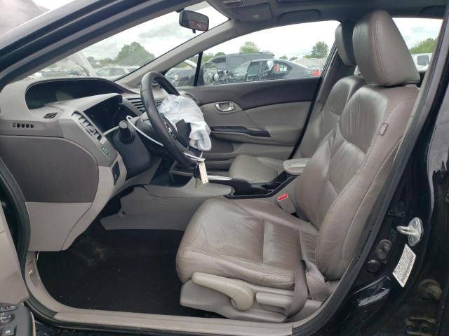 19XFB2F96CE319811 - 2012 HONDA CIVIC EXL BLACK photo 7