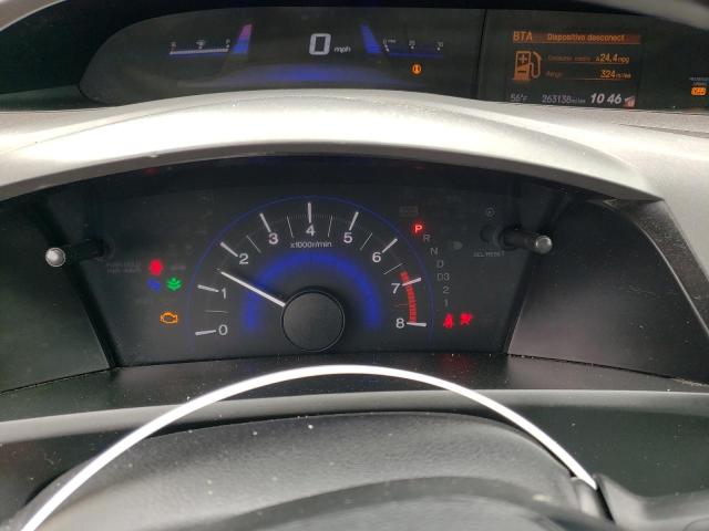 19XFB2F96CE319811 - 2012 HONDA CIVIC EXL BLACK photo 9