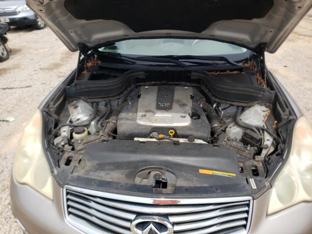 JNKAJ09F18M352001 - 2008 INFINITI EX35 BASE ოქროსფერი ფოტო 11