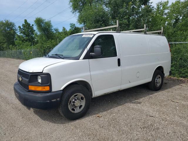 1GCWGFBA6D1152198 - 2013 CHEVROLET EXPRESS G2 WHITE photo 1