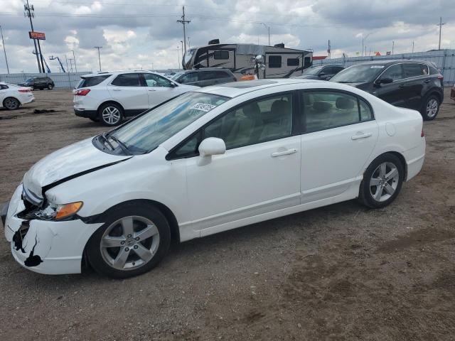 2HGFA16948H511853 - 2008 HONDA CIVIC EXL WHITE photo 1