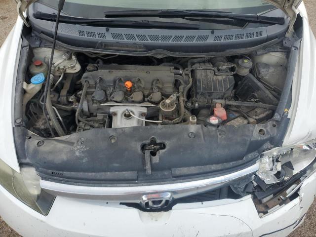 2HGFA16948H511853 - 2008 HONDA CIVIC EXL WHITE photo 11