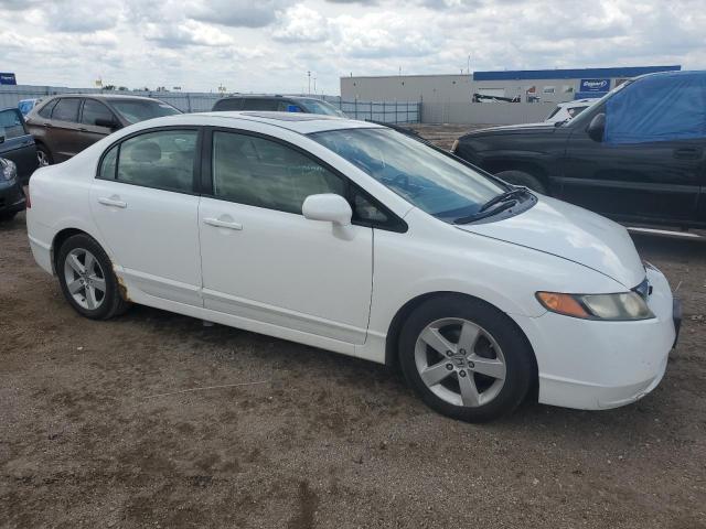 2HGFA16948H511853 - 2008 HONDA CIVIC EXL WHITE photo 4
