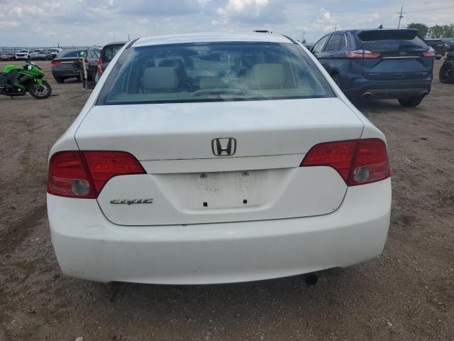 2HGFA16948H511853 - 2008 HONDA CIVIC EXL WHITE photo 6