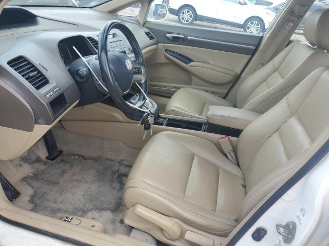 2HGFA16948H511853 - 2008 HONDA CIVIC EXL WHITE photo 7