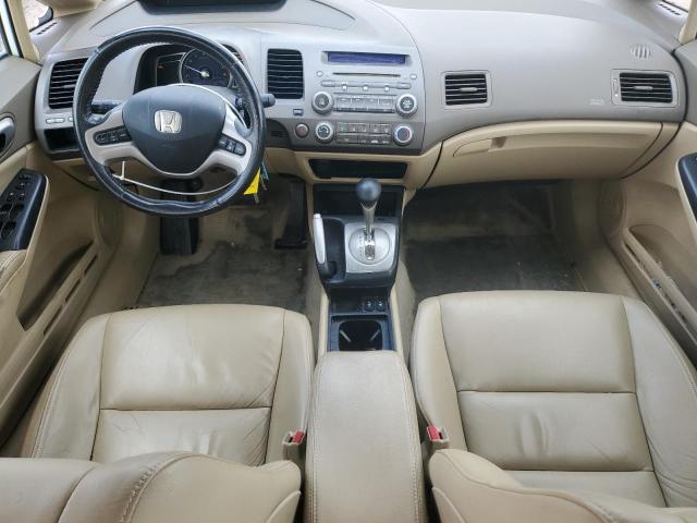 2HGFA16948H511853 - 2008 HONDA CIVIC EXL WHITE photo 8