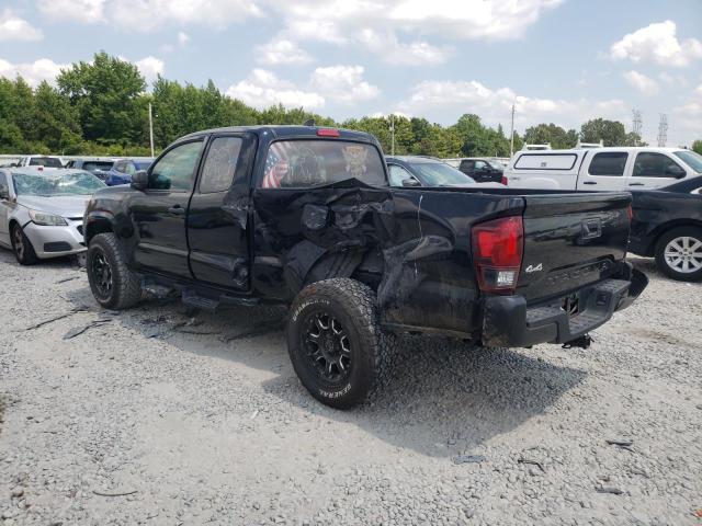 5TFSX5EN3JX061776 - 2018 TOYOTA TACOMA ACCESS CAB BLACK photo 2