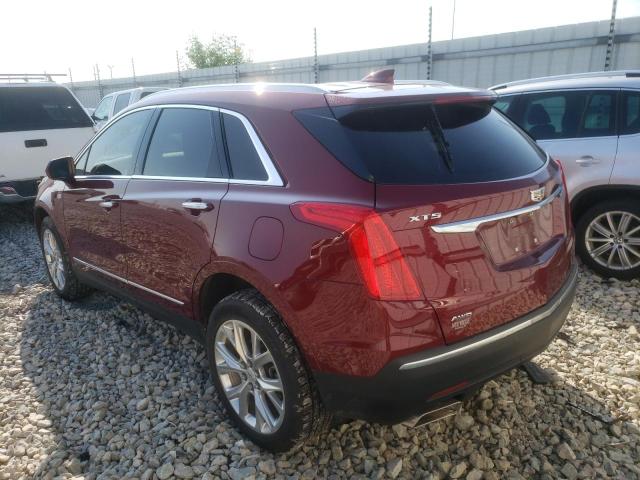 1GYKNDRS1HZ303506 - 2017 CADILLAC XT5 LUXURY RED photo 3