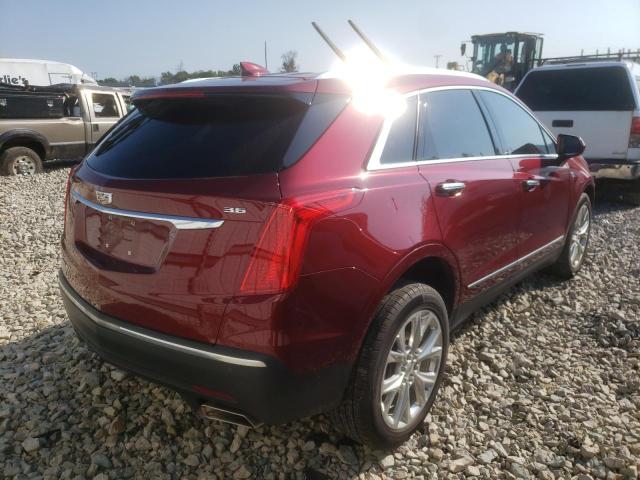 1GYKNDRS1HZ303506 - 2017 CADILLAC XT5 LUXURY RED photo 4