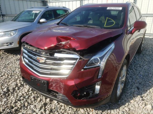 1GYKNDRS1HZ303506 - 2017 CADILLAC XT5 LUXURY RED photo 9