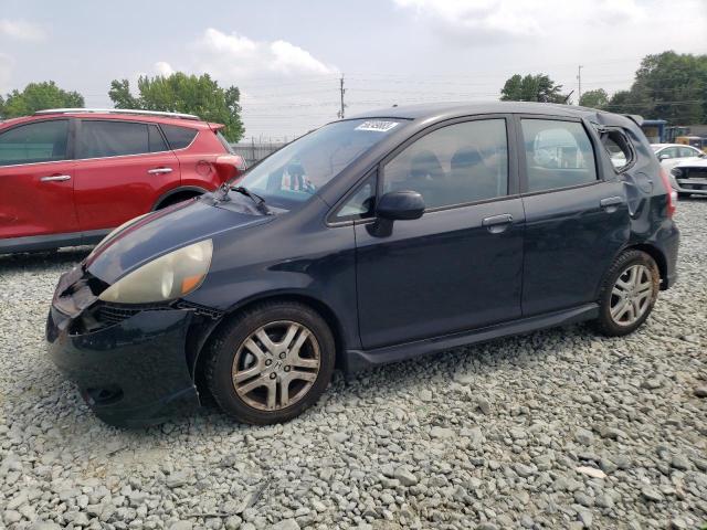 JHMGD38617S037519 - 2007 HONDA FIT S 灰色 照片 1