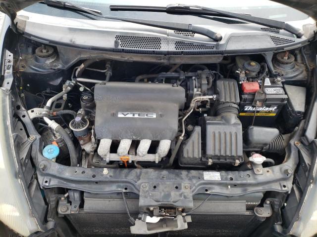 JHMGD38617S037519 - 2007 HONDA FIT S 灰色 照片 11