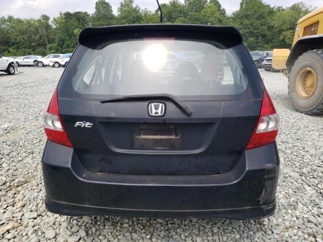 JHMGD38617S037519 - 2007 HONDA FIT S GRAY photo 6