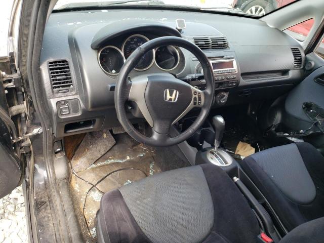 JHMGD38617S037519 - 2007 HONDA FIT S 灰色 照片 8