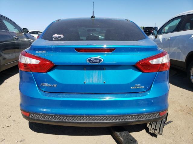 1FADP3F2XDL221381 - 2013 FORD FOCUS SE BLUE photo 6