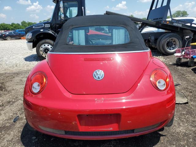 3VWRW3AL0AM007557 - 2010 VOLKSWAGEN NEW BEETLE RED photo 6