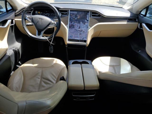 5YJSA1H10EFP43131 - 2014 TESLA MODEL S BROWN photo 8