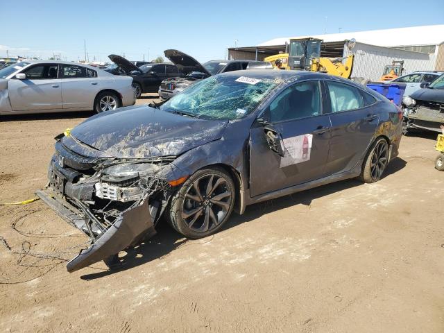 2HGFC2F81LH593959 - 2020 HONDA CIVIC SPORT GRAY photo 1